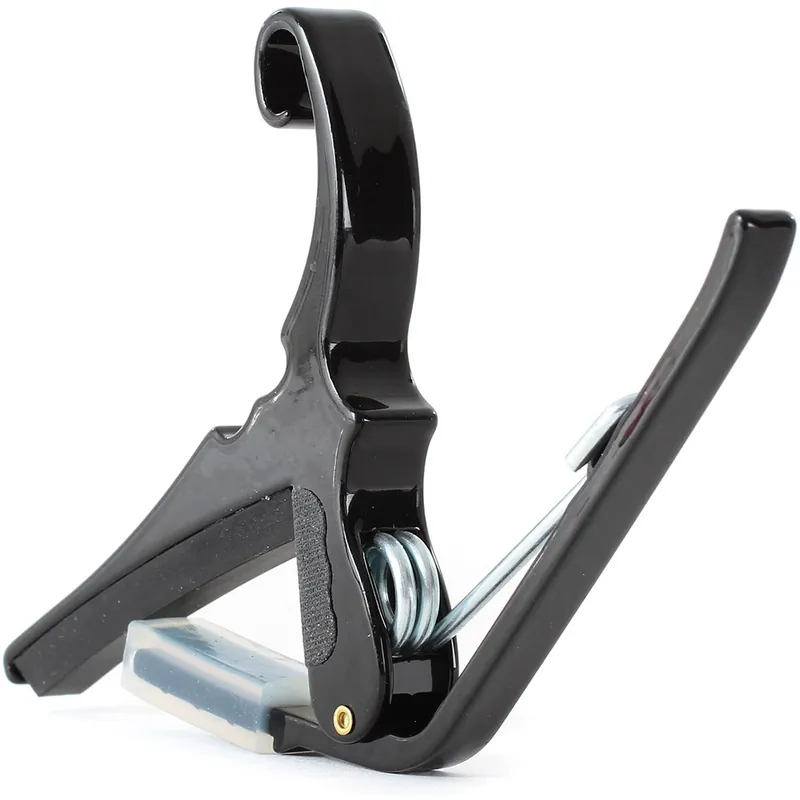Kyser KG6B 6-String Quick-Change Capo for Acoustic Guitars - Black No Minimum Order