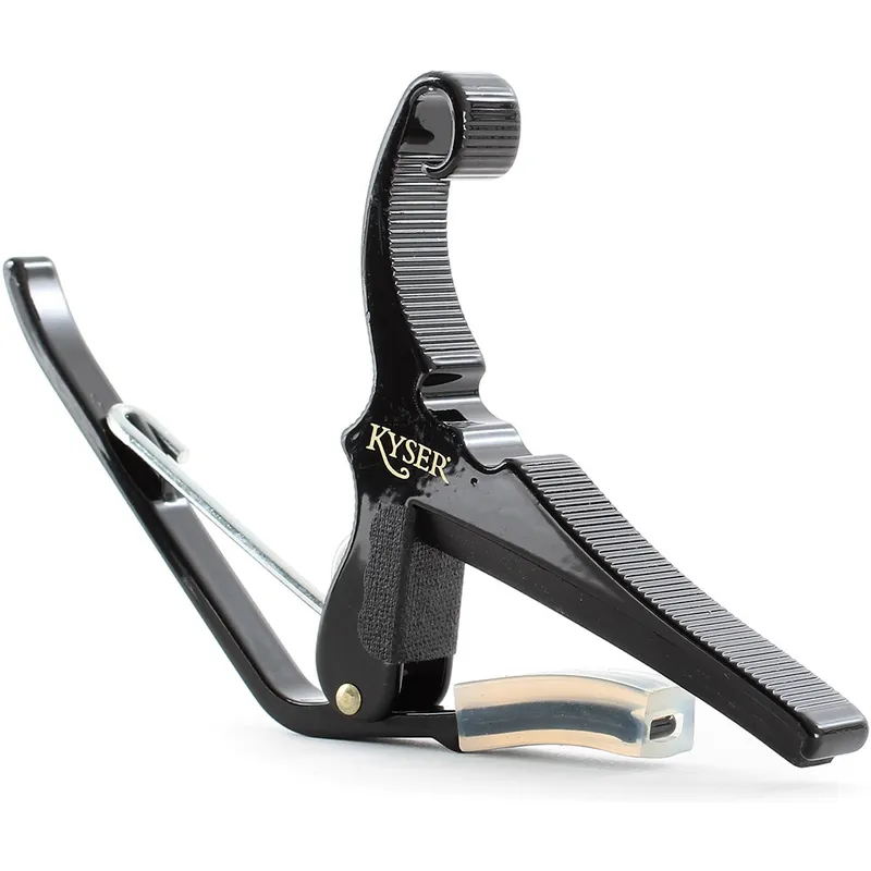 Next Day Delivery Kyser KG12B 12-String Quick-Change Guitar Capo - Black