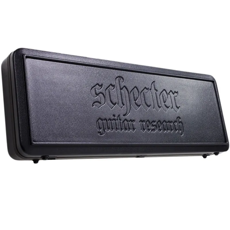 Premium Schecter SGR-UNIVERSAL Universal Electric Guitar Hardshell Case with Plush Lining in Black