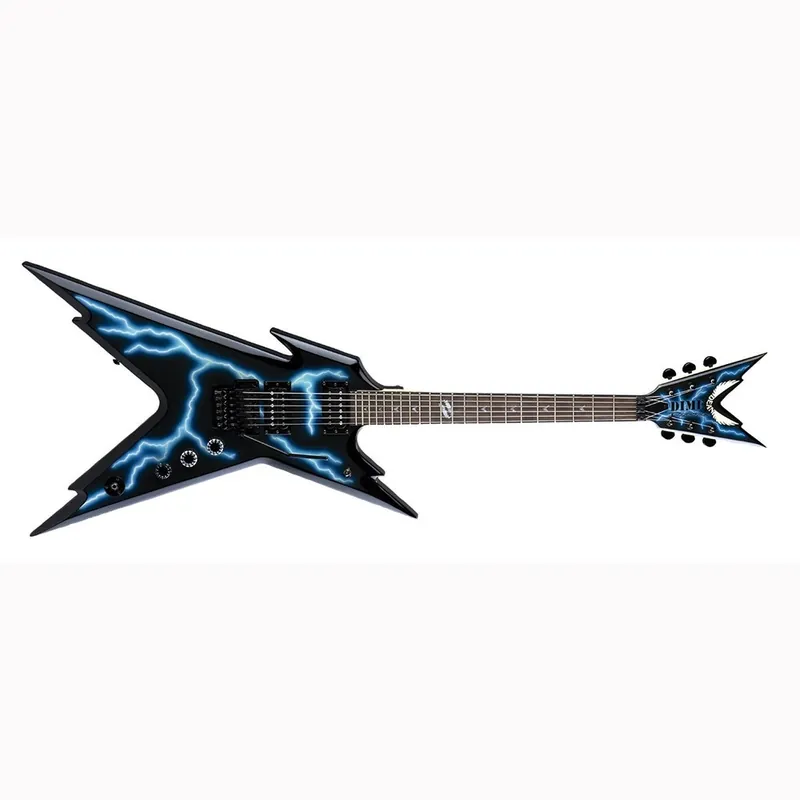 Final Sale Dean Guitars Razorback Dimebag Floyd Lightning Electric Guitar with Case