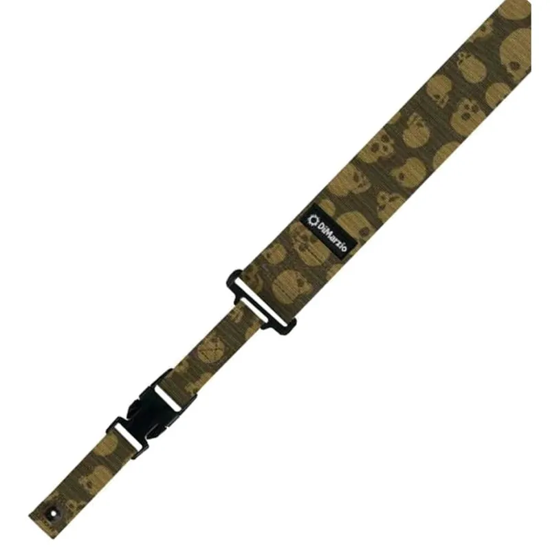 DiMarzio DD2200MGSK ClipLock Quick Release Guitar Strap - 2CORDURA Fabric - Camo Skulls Clearance