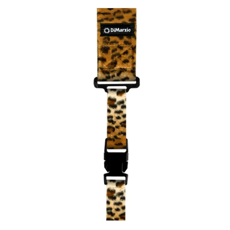 No Minimum Order DiMarzio DD2230CH ClipLock Quick Release Guitar Strap - 2Faux Cheetah Fur