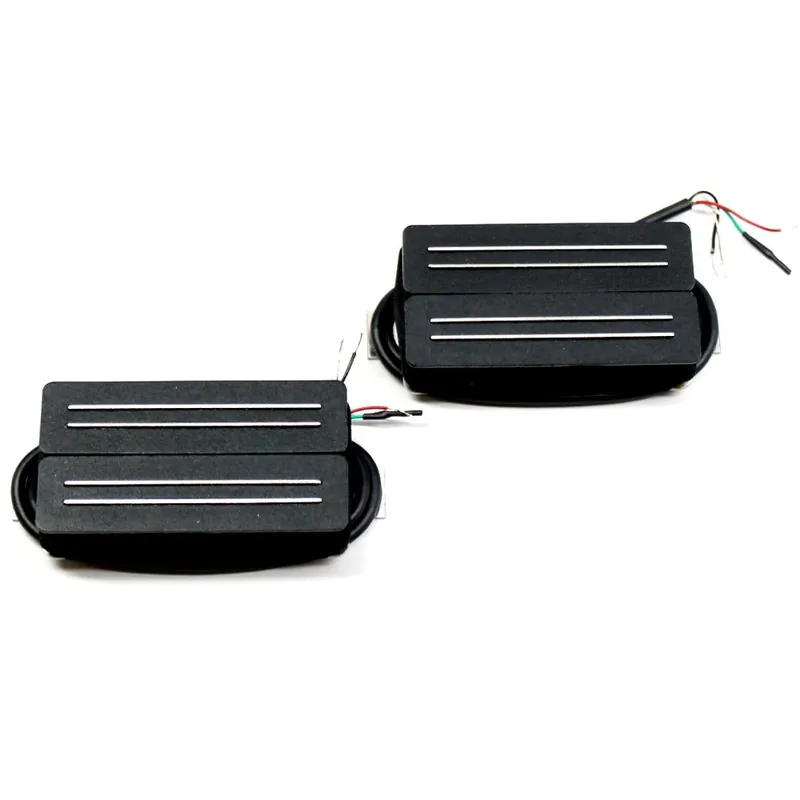 Bare Knuckle Black Hawk 6-String Calibrated Open Humbucker Set, Alnico V Bridge, 50mm, Short Leg, Black Best Price