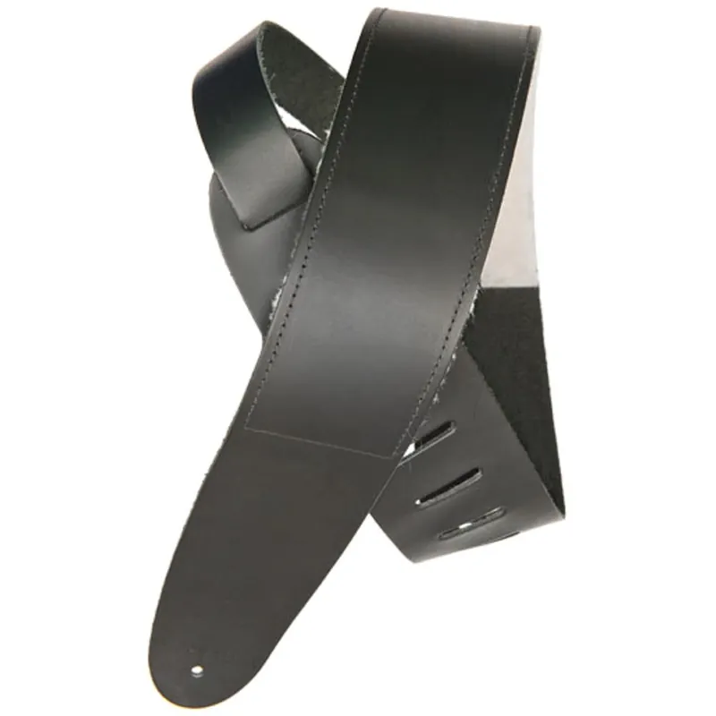 Hot Deal Planet Waves 25L00-SS 2.5Comfort Leather Black Sheep Skin Guitar or Bass Strap