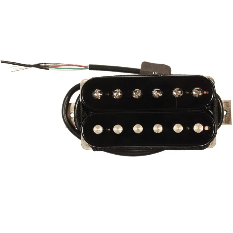 Viral Bare Knuckle Black Dog 6-String Open Humbucker, Bridge Position, Black Coil