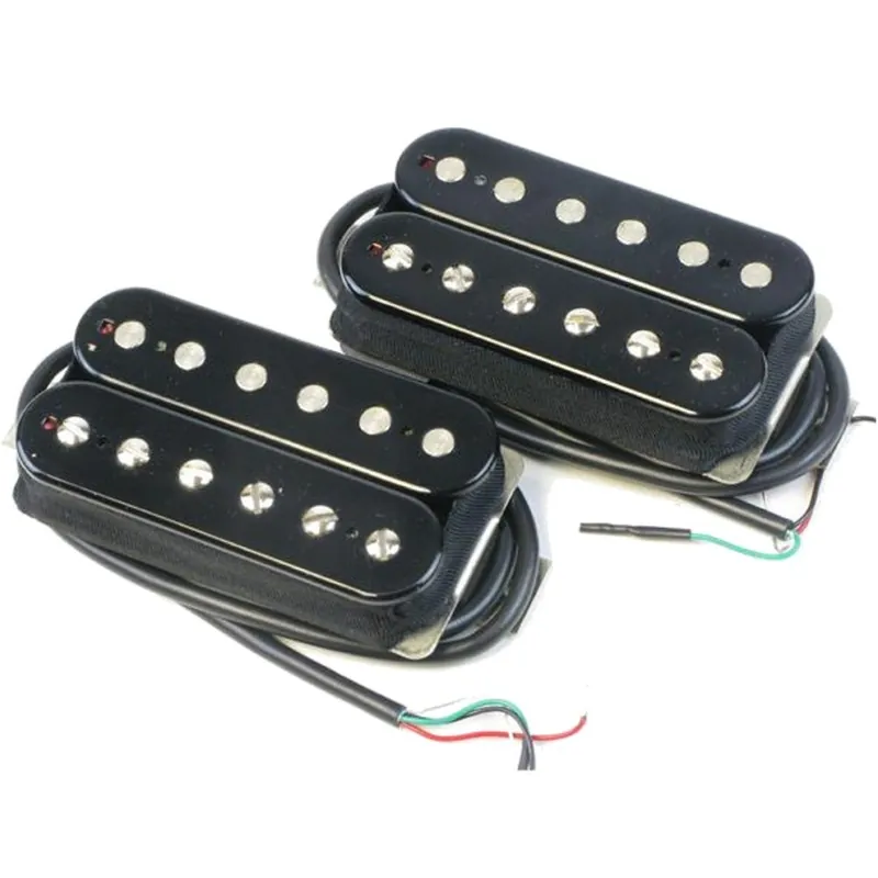 Bare Knuckle Black Dog 6-String Calibrated Open Humbucker Set, Black Coils Mega Sale