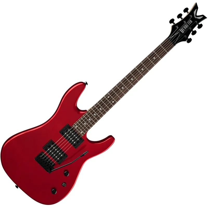 Super Sale Dean Guitars Vendetta Series XMT Tremolo Electric Guitar Metallic Red Finish