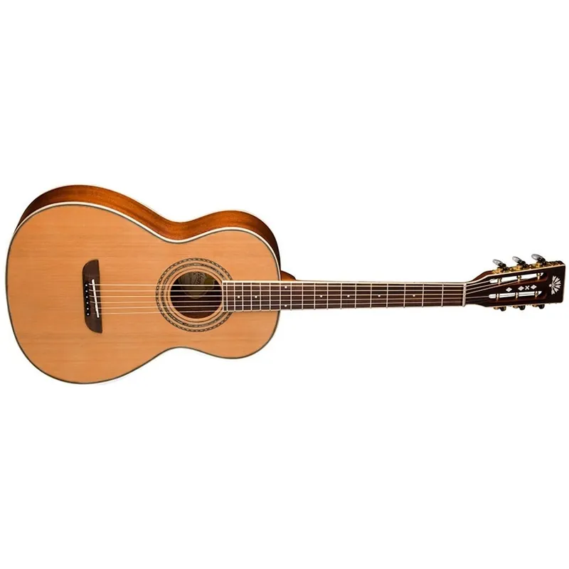 Last Chance Washburn WP11SENS Parlor Series Acoustic-Electric Guitar (Natural)