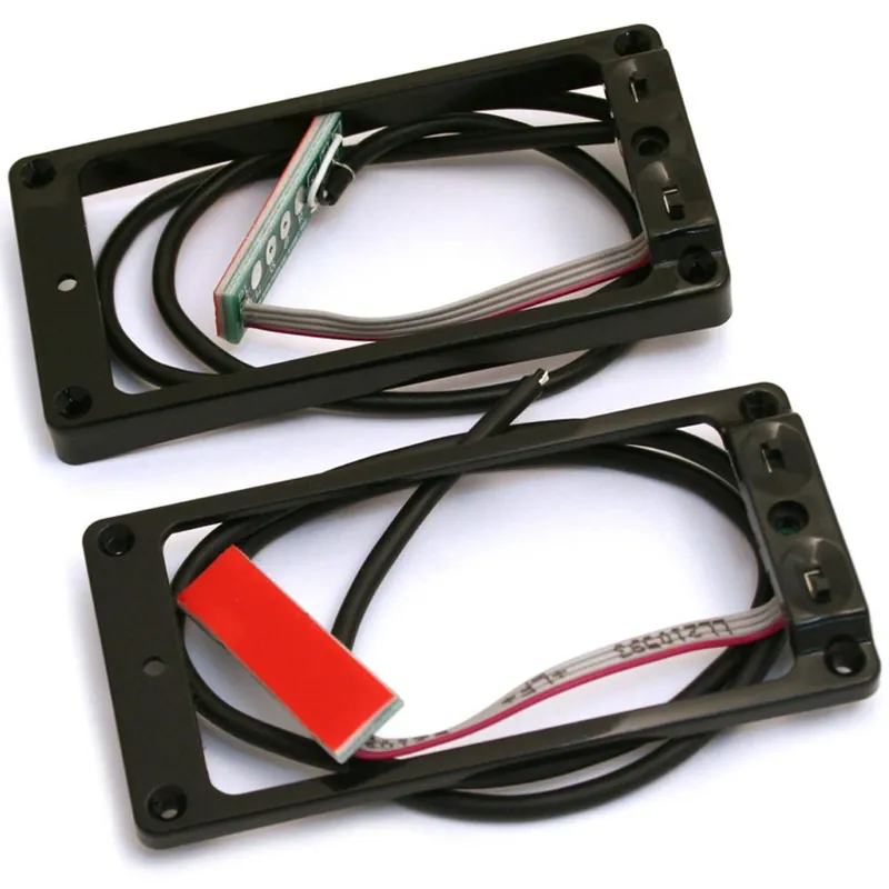 Seymour Duncan TS-2s Triple Shot Switching Humbucker Mounting Ring Set (Black) for Arched Top Guitars Special Offer