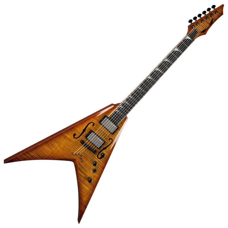 Wholesale Dean Guitars Stradi VMNT Dave Mustaine Limited Edition Electric Guitar (Vintage Burst) #26 of 50