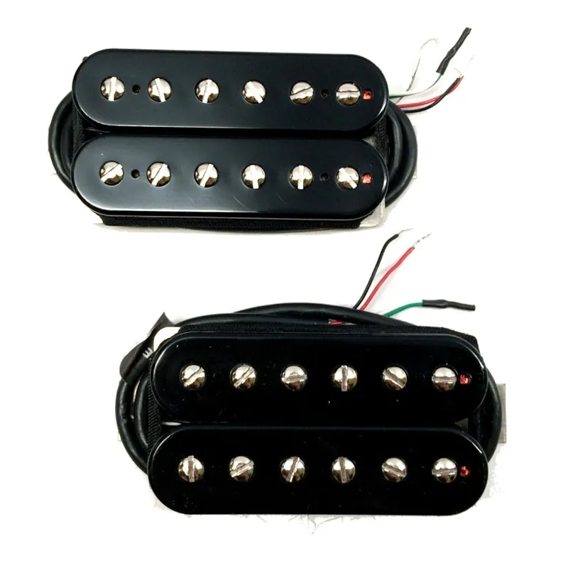 Clearance Bare Knuckle Juggernaut 6-String Calibrated Open Humbucker Set, Black Coils
