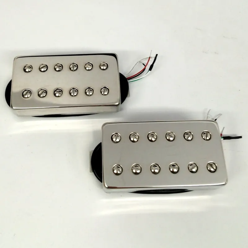 Super Sale Bare Knuckle Juggernaut 6-String Calibrated Humbucker Set, Nickel Covers