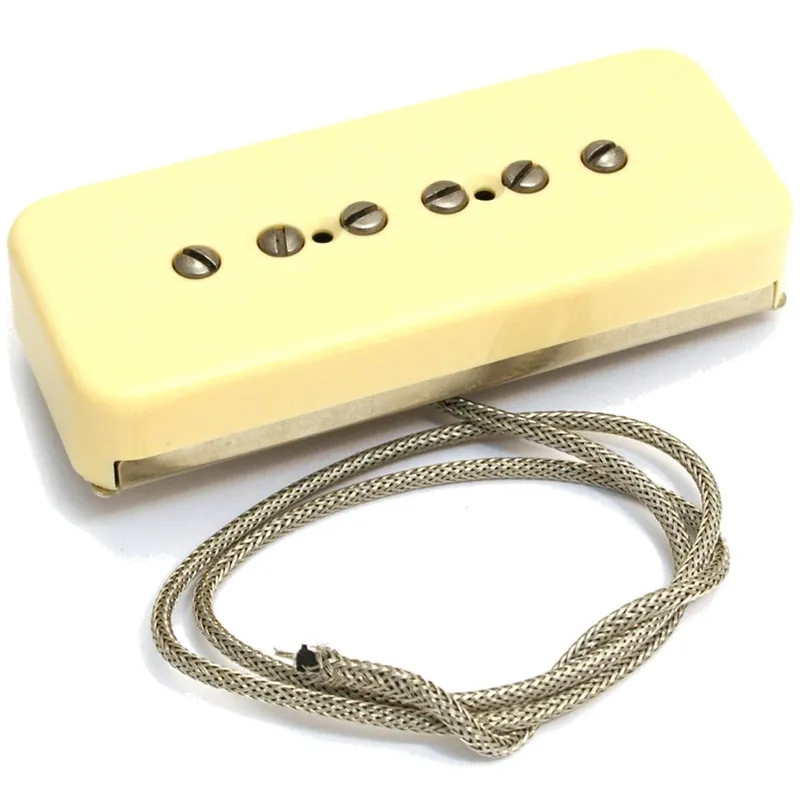 Sale Seymour Duncan Antiquity Guitar Replacement Pickups P-90 Soapbar Bridge Cream