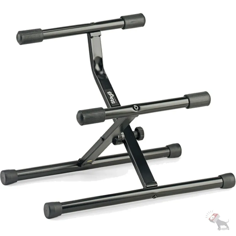 Stagg GAS-4.2 Short Foldable & Portable Amplifier / Monitor Floor Stand Limited Edition
