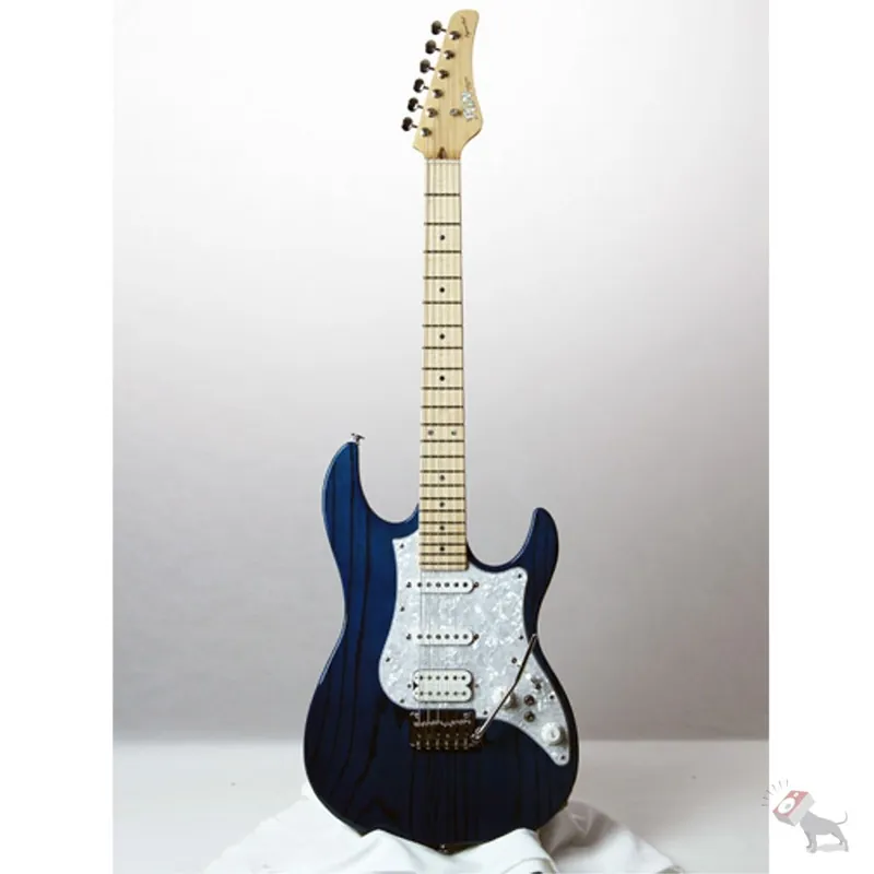 FGN EOS-ASH-M/TB Expert Series Odyssey Electric Guitar Transparent Blue Finish Popular