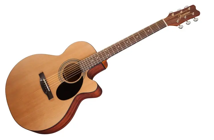 Jasmine S-34C Grand Orchestra Style Single Cutaway Guitar Fresh Stock