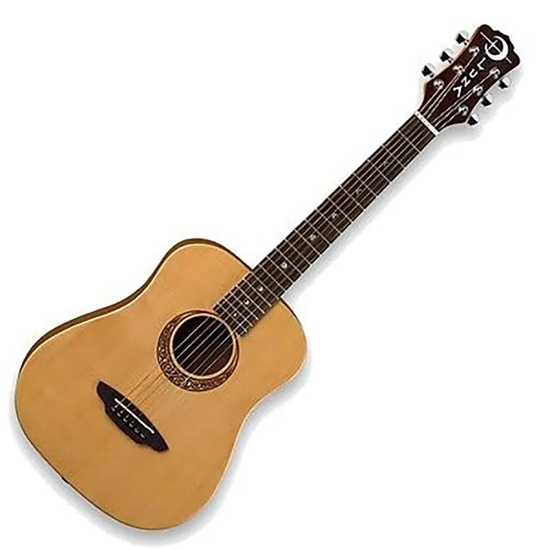 Bargain Luna Safari Series Muse Spruce 3/4 Size Travel Acoustic Guitar Natural & Gig Bag