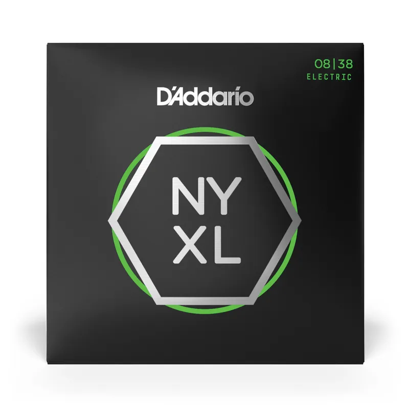 D'Addario NYXL 0838 Nickel Wound Extra Super Light Electric Guitar Strings (08-38) Viral