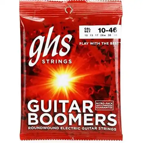 Original GHS Electric Boomers GBL Light Guitar Strings (10-46)