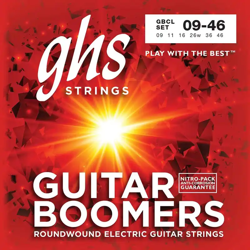 GHS Electric Boomers GBCL Custom Light Guitar Strings (9-46) Cheap
