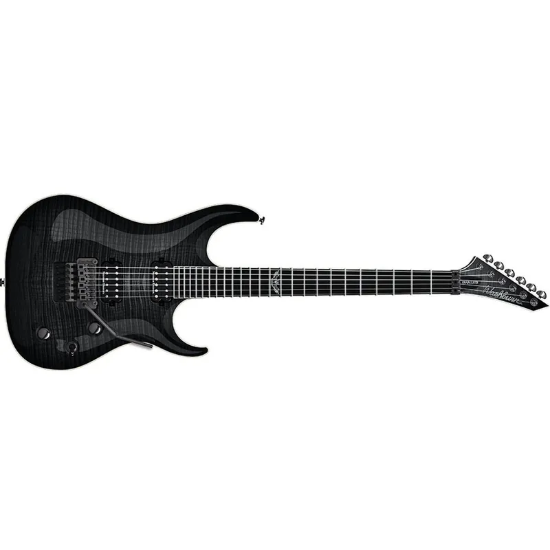 Clearance Washburn PXS20FRTBB Parallaxe Electric Guitar (Flame Trans Black)