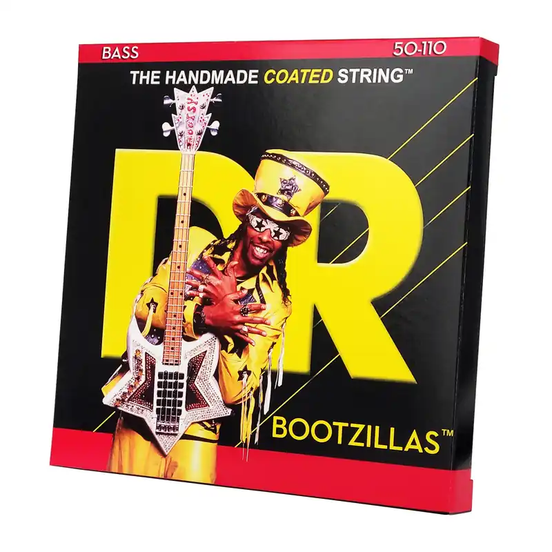 Direct From Manufacturer DR Strings Bootzillas Clear Coated Stainless Steel Bass Strings: Heavy 50-110
