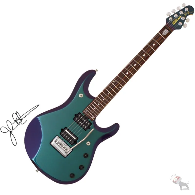 Top Pick Ernie Ball Music Man John Petrucci Signature Model 6-String Guitar in Mystic Dream Finish