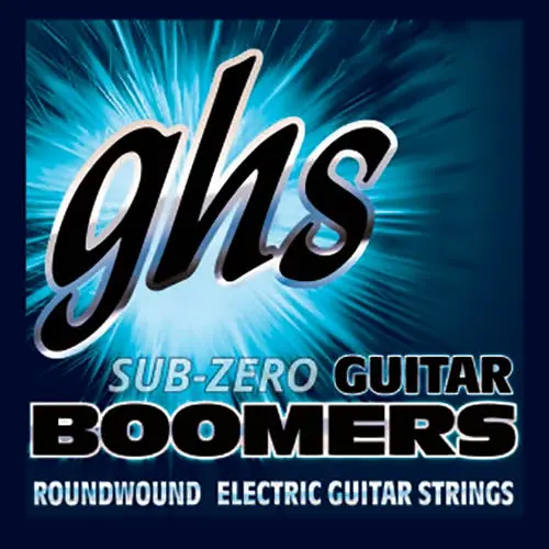 GHS CRGBM Sub Zero Boomers Medium Strings for Electric Guitar 11-50 Limited Edition