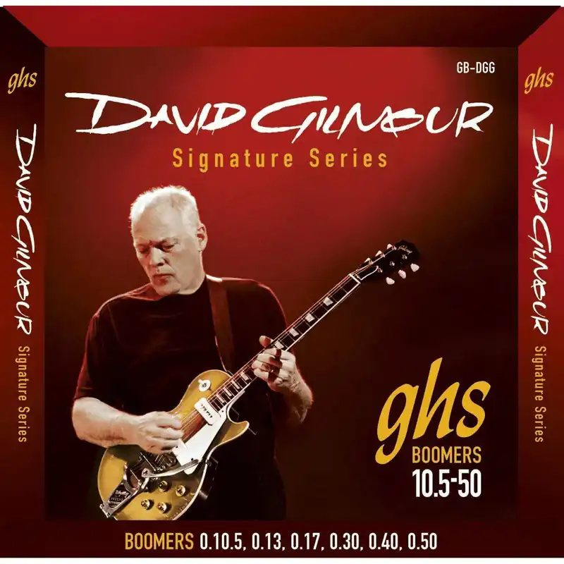 GHS David Gilmour Signature Series Electric Guitar Strings Red Set 10.5-50 Free Returns