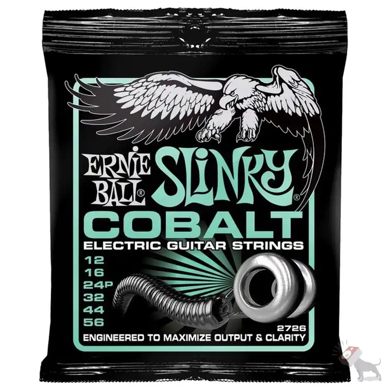 Best Price Ernie Ball 2726 Cobalt Not Even Slinky Electric Guitar Strings (12-56)