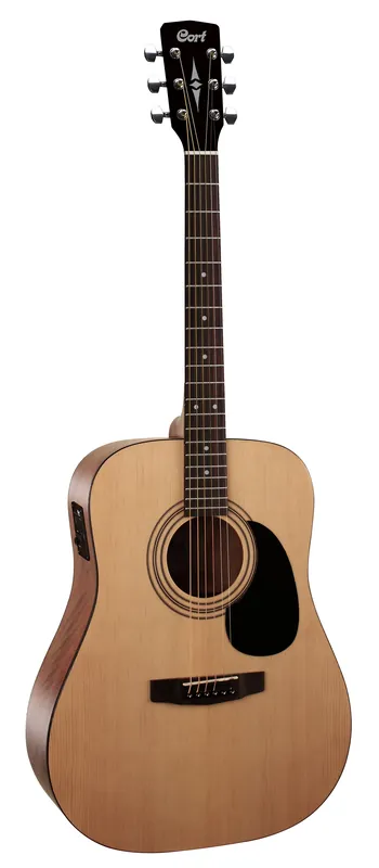 Cort AD810EOP Standard Series Acoustic Electric Dreadnought Guitar. Open Pore While Supplies Last