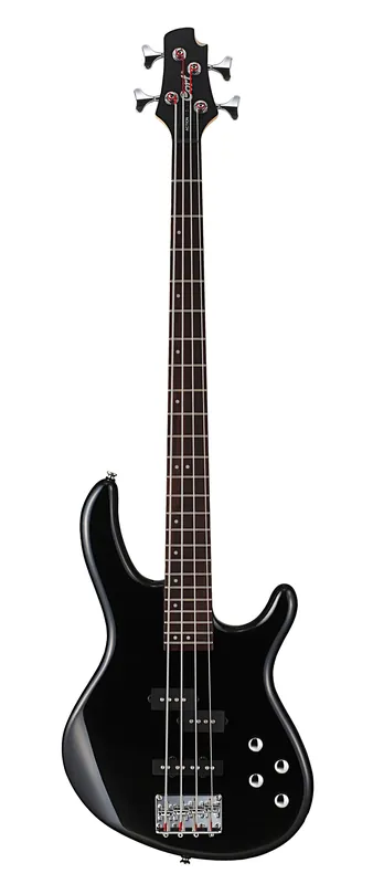 High Quality Cort ACTIONBASSPLUSBK Action Bass Guitar. Black