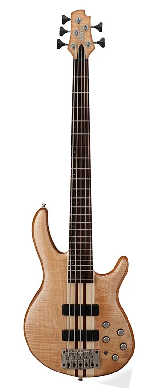 Cort A5PLUSFMMHOPN Artisan Series A5 Plus FMMH Bass Guitar. Open Pore Natural Save Now