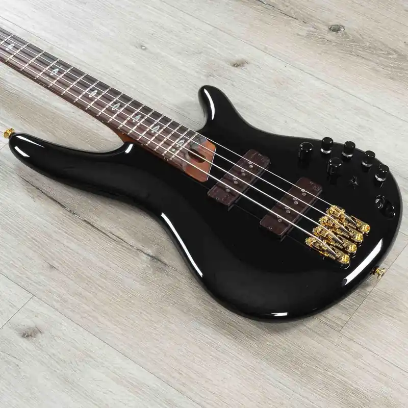 Final Sale Ibanez SR3500 SR Prestige Bass, Rosewood Fretboard, Nordstrand Pickups, Black