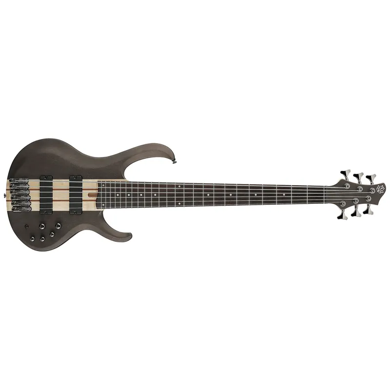 Best Price Ibanez BTB606 BTB Standard 6-String Bass, Rosewood Fretboard, Transparent Gray Flat