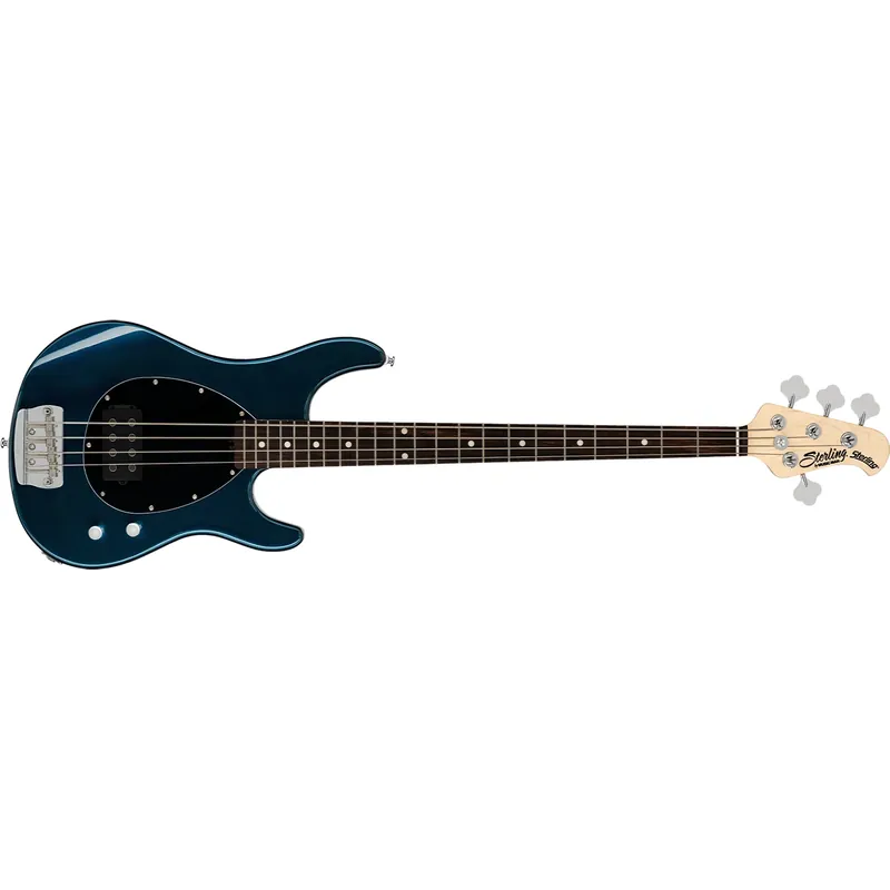 Sterling by Music Man SB14 Sterling Bass, Rosewood Fretboard, Blue Pearl Reduced Price