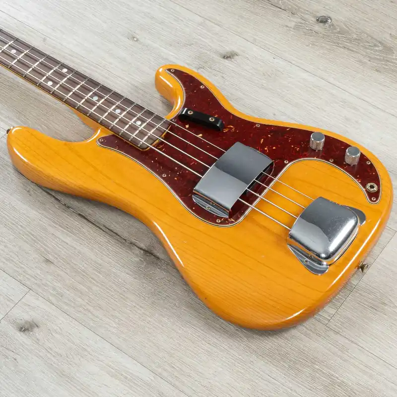 Fender Custom Shop 1966 Precision Bass Journeyman Relic, 3A Rosewood Fingerboard, Aged Natural Affordable