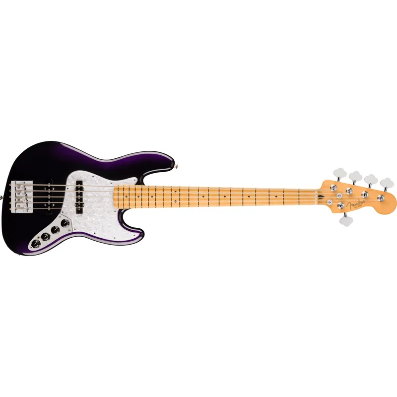 Fender Player II Modified Active Jazz Bass V 5-String Bass, Maple Fretboard, Dusk Fresh Stock