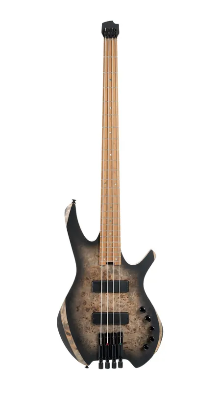 Original Cort SPACE4SDB Artisan Series Space 4 Bass Guitar. Star Dust Black