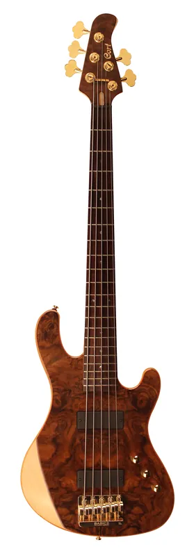 Express Delivery Cort RITHIMICV 5 String Bass Guitar. Natural Glossy