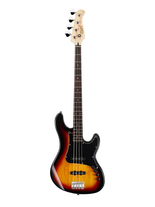 Cort GB34JJ3TS GB Series Bass Guitar. 3 Tone Sunburst Seasonal Sale