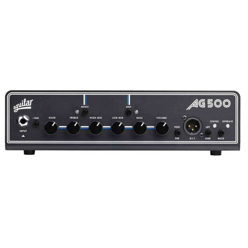 Aguilar AG Series 2nd Gen AG 500 V2 500-Watt Lightweight Compact Bass Amp Head Limited Edition