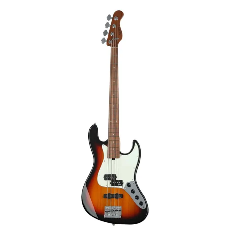 Sadowsky MetroExpress 21-Fret Hybrid PJ Bass, Morado Fretboard, Tobacco Sunburst Transparent High Polish Luxury