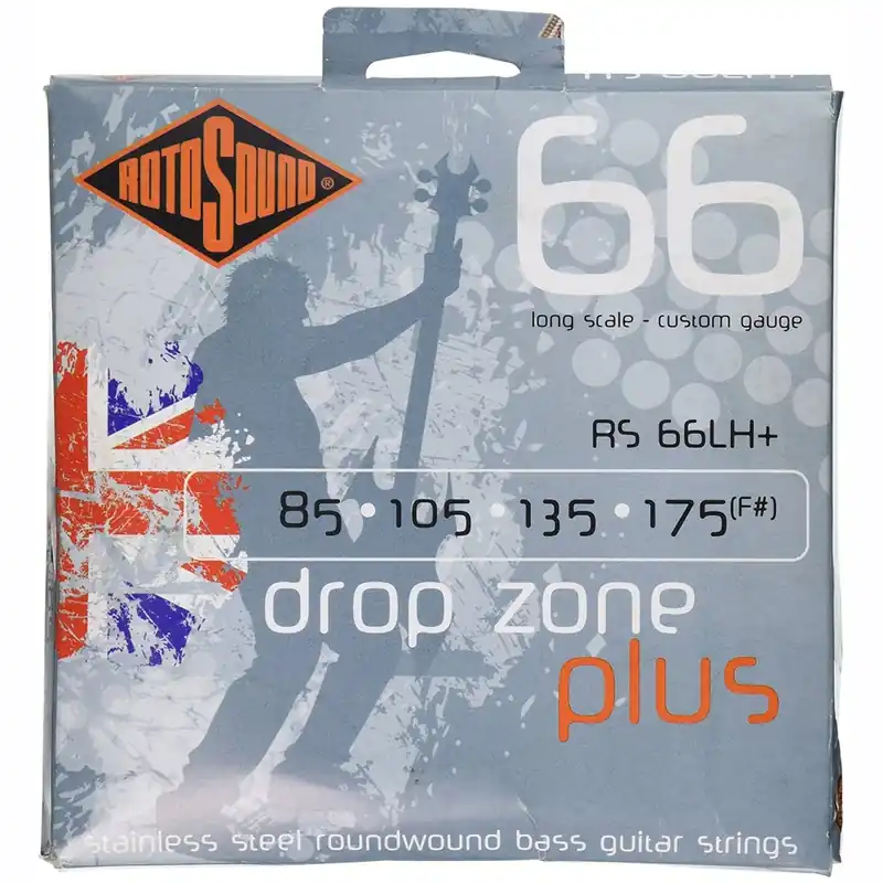Special Discount Rotosound RS66LH+ Swing Bass 66 Stainless Steel Bass Guitar Strings (85-175)