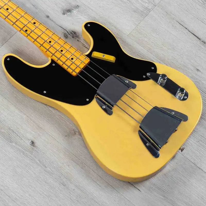 Free Shipping Fender Vintage Custom 1951 Precision Bass NOS, Maple Fingerboard, Nocaster Blonde