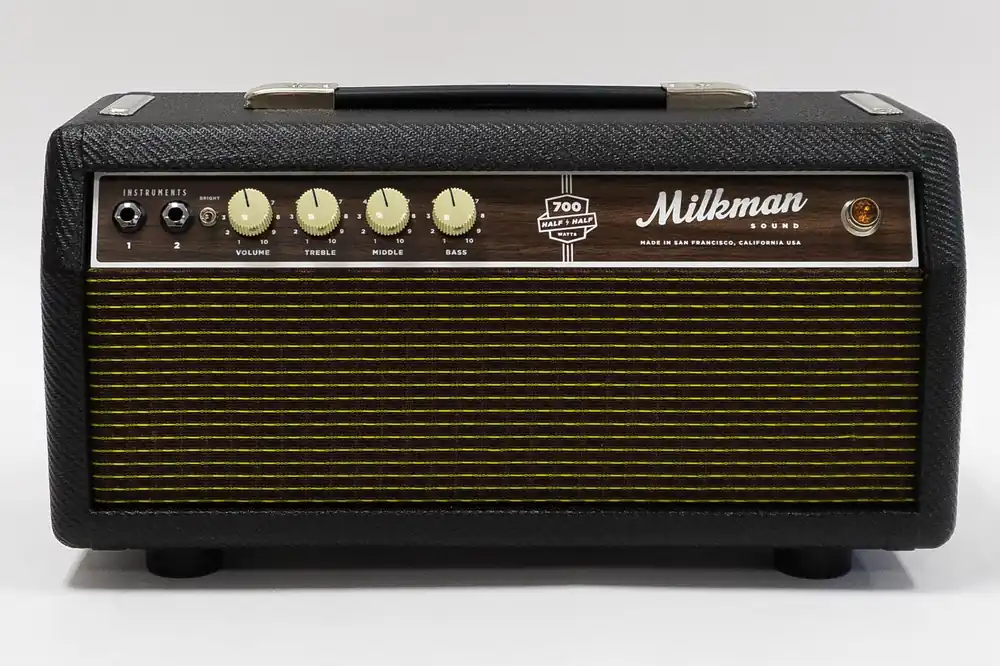 Milkman Sound 700W Bass Half n' Half Bass Guitar Amp Head, 700w, Black Tweed One Day Deal