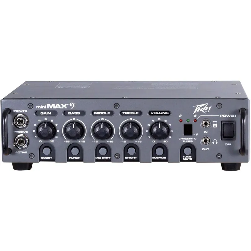 Peavey MiniMAX V2 600-Watt Mini Bass Amp Amplifier Head w/ Built in Tuner Wholesale