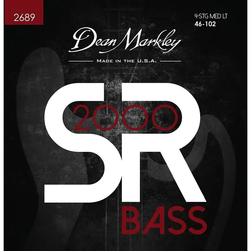 Dean Markley 2689 SR2000 Bass Guitar Strings, Medium Light, 4 String, 46-102 Deal