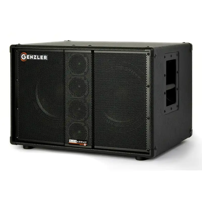 Genzler Amplification Bass Array BA2-210-3STR Straight 2x10/ 4x3Array 600W Bass Cabinet Authentic