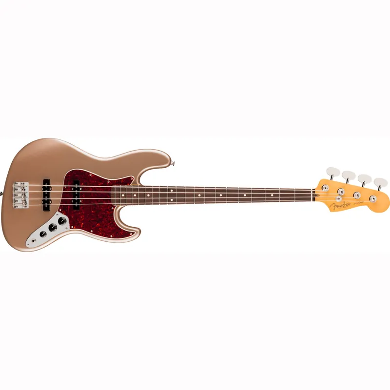 Fender American Professional Classic Jazz Bass, Rosewood Fretboard, Faded Firemist Gold Fast Shipping